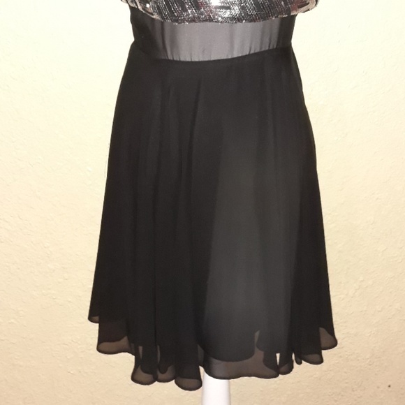 Speechless sparkly silver black dress Size 3 - Picture 3 of 6